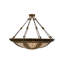 Fleur-de-lis 8 - Light Semi Flush Mount