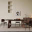 Ensemble de table à manger et de chaises de style rétro français-105339289