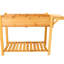 Lit horticole avec table pliable et trous de drainage pour plantes-1761459436
