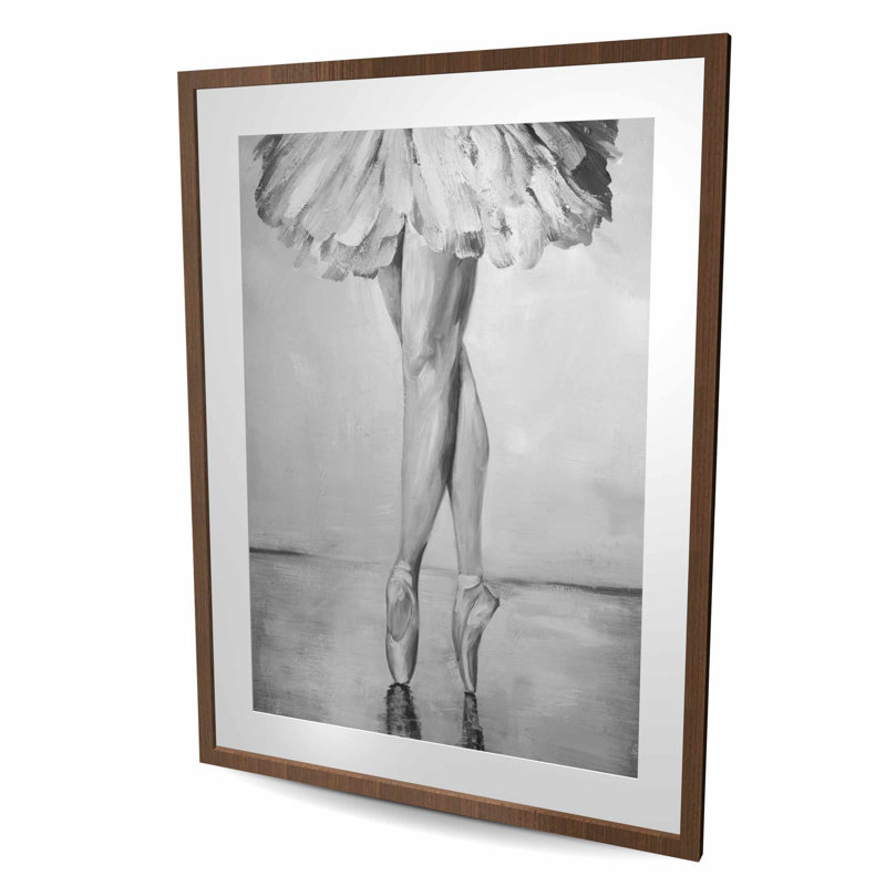 Marches classiques de ballet | Impression encadrée monochrome