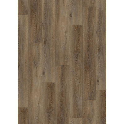 Dyno Exchange 8 mm Thick 9 " W x 60 " L Oak Vinyl plank