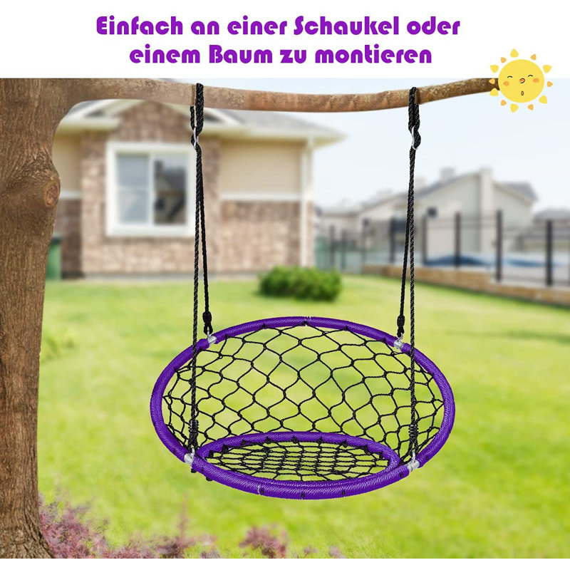 Mueller Freeport Park Swing Set with 1 Swing(s), Purple