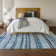 Premium Machine Washable Freixa AMF75 Blue Rug
