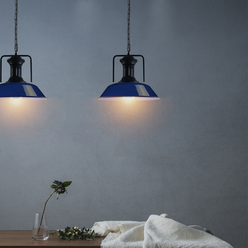 Tom 1 - Light Single Pendant, Navy Blue