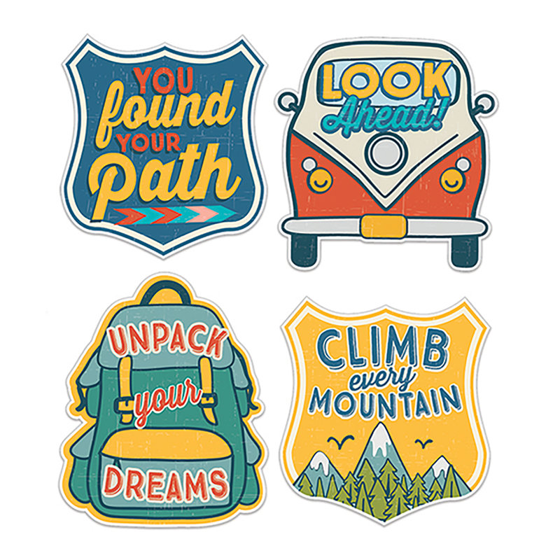 Accessoire éducatif pour badges autocollants aventuriers