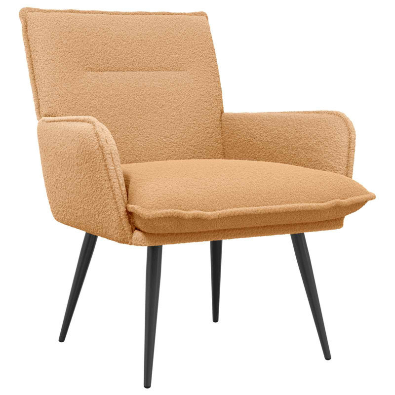 Upholstered Armchair, Beige