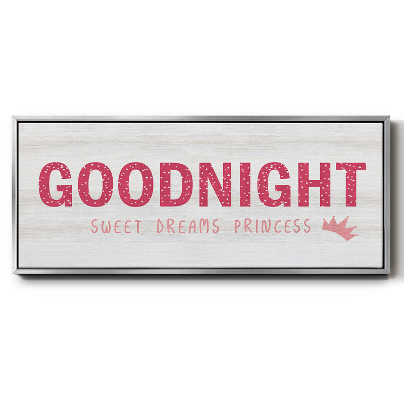 Princess Goodnight- Framed Canvas