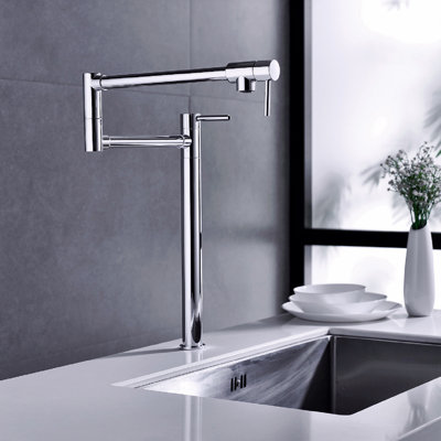 Pot Filler Faucet With Extension Shank