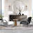 Lorenzo Stainless Steel Top End Table