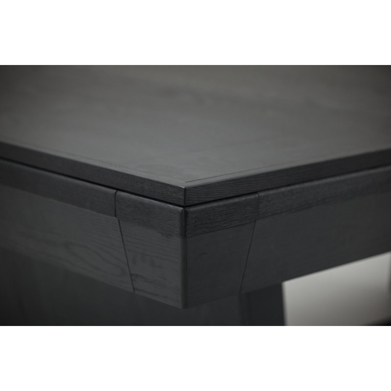 Kaci 8' Slate Pool Table In Black Ash