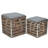 Kiger Linen Upholstered Storage Bench