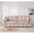 Fred 86.6" Smart Storage Sofa with Under-Seat Compartment, Premium Striped Fabric, Easy Assembly, Apartment Friendly for Living Room & Small Spaces-85055479