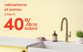 robinetterie et autres en solde
