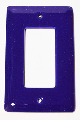 Plaque murale à bascule 1-gang Stenberg, Bleu cobalt profond