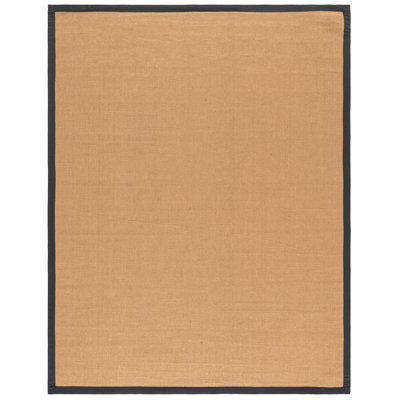 Natural Fiber 194 Flatweave 85% Jute; 10% Latex; 5% Cotton No Pattern Rug