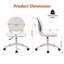 Blue Elephant Fabric Task Chair-767790036