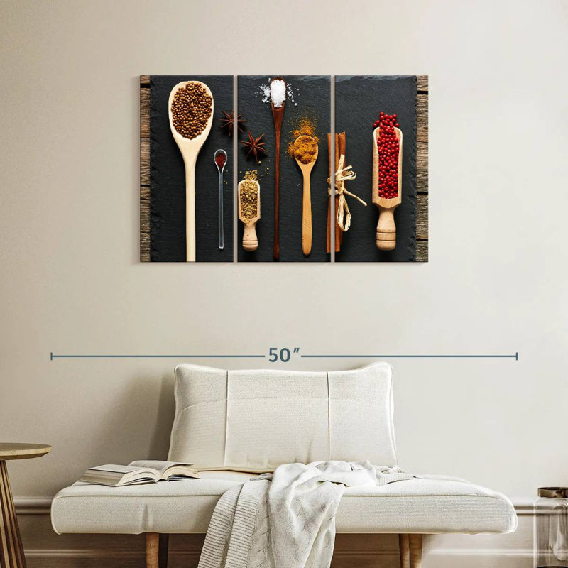Yarlin Kitchen Spices, 24" H x 38" W