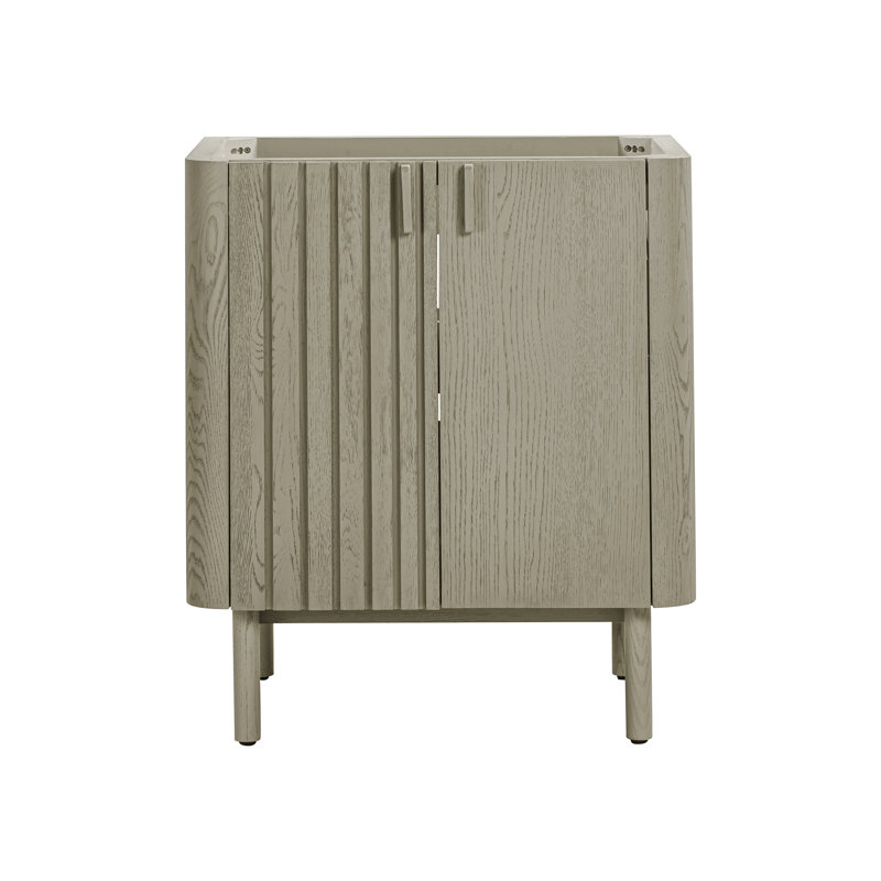 Blakely 30'' Single Bathroom Vanity Base Only, Gray