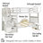 Ahmia Kids Twin Over Twin Bunk Bed-73213539