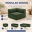 Fauteuil de coin modulaire Comfy Cloud 38 po, module de canapé en mousse à compression, aucun assemblage requis-741583085
