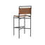 Tabouret Corrigan - Cuir cognac-40581050