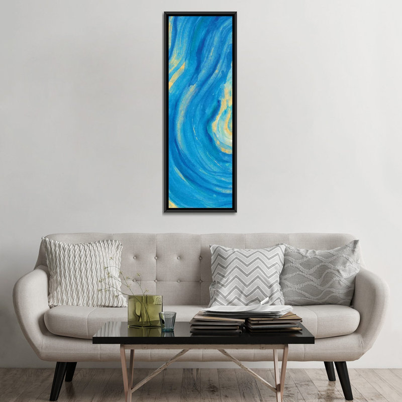 «Rareté III», impression sur toile tendue, H 36 po x l 12 po x P 1,5 po, Toile avec cadre noir