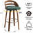 Mahtab Upholstered Swivel Bar Stools-674951265-674951267