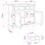 112 cm W Kitchen Island with Solid Wood Top-1622209025