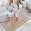 Tapis de bain doux et antidérapant 61 x 152 cm, beige-2131010656