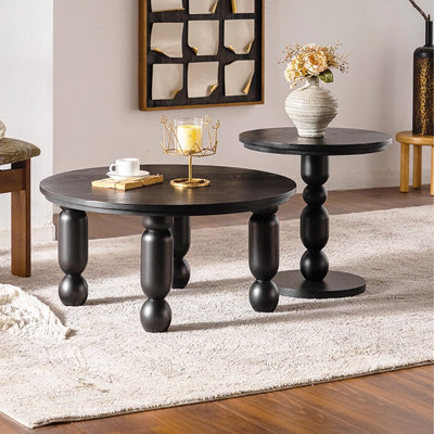 Ensemble de tables basses rondes Modern Modern