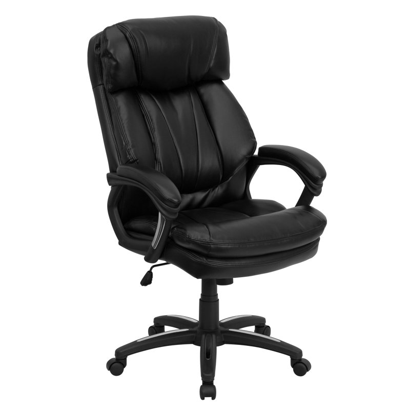 Chaise ergonomique en cuir Hercules