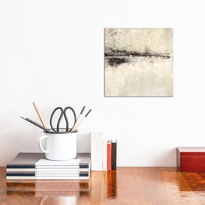 Reflection In Ebony Square by Marie Elaine Cusson - Wrapped Canvas Gallery-Wrapped Canvas Giclée