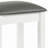 Glossy Vanity Stool with Padded Seat