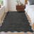 Scalloped Washable Rugs for Living Room Neutral Area Rugs Ultra-Thin Non Slip Large Bedroom Carpet Indoor Stain Resistant Contemporary Carpet for Dining Room Dorm-898702931-898703018