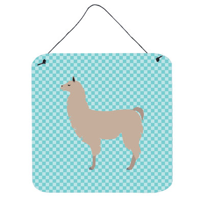 Décoration murale llama check