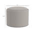 Table basse ronde avec repose-pieds avec plateau rabattable