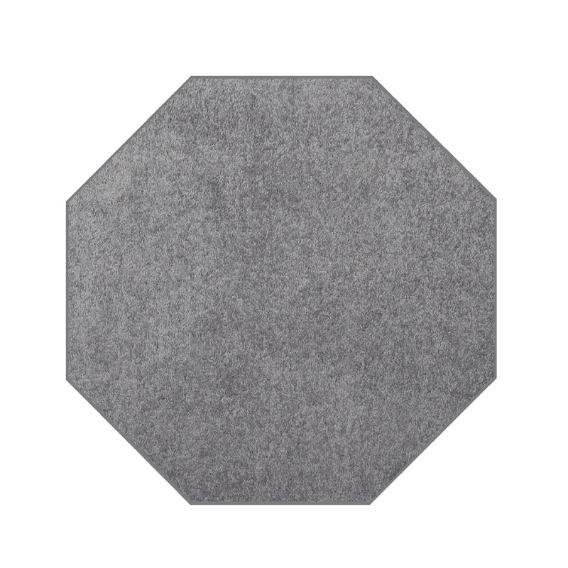 Modern Plush Pet and Kids Friendly Solid Color Area Rugs, Stain & Fade Resistance, Bedroom, Playroom and Kidsroom, Event, Wedding, Perfect for Living Room, Dining Room, Gray Rug