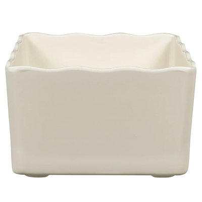 ML-260-IV – 2.2 Qt., 6.4" X 6.8" Crock, 3.9" Deep