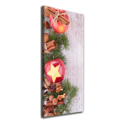 Christmas Apples - Wrapped Canvas Print