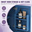 Meuble-lavabo 4 tiroirs avec porte-serviettes Heywood-1245188217
