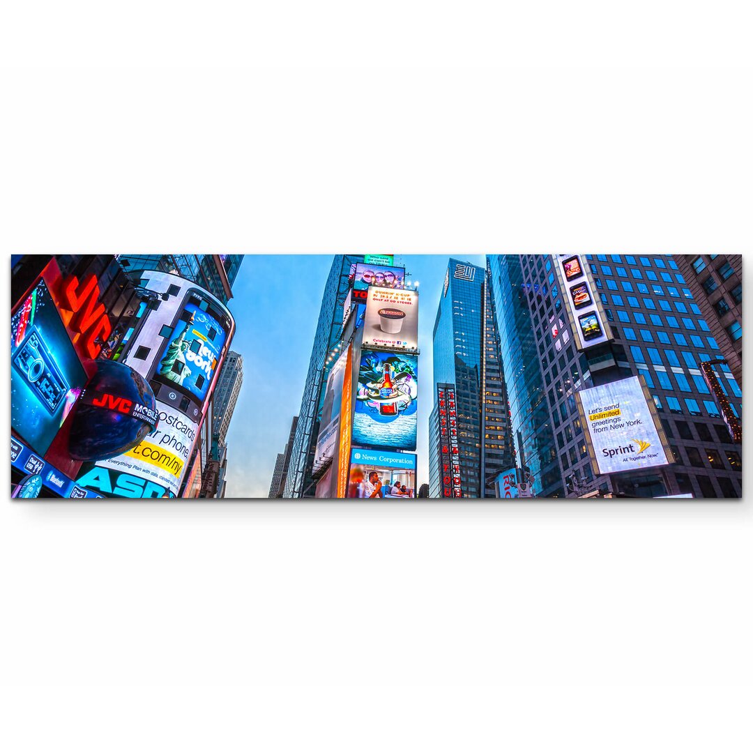 Leinwandbild New Yorker Broadway am Tag