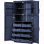 Armoire de rangement haute avec 4 portes-254240636