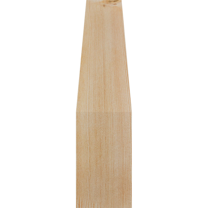 Attelle de genou Funston, Sapin de Douglas, Lisse, H 16 po x l 3,5 po x P 12 po