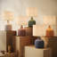 Lampe de table 17,75 en céramique blanc crème-659439251