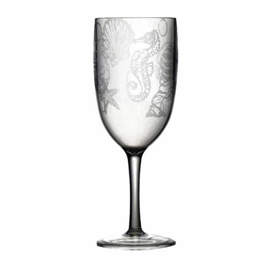 Amin 15oz. Acrylic Wine Glass Set
