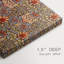 Motif floral symétrique (Duplicata de WLM58. JPG) -William Morris-Toile tendue avec châssis-c. 1876-28791925