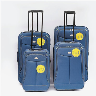 (20+24+28+32) 4-piece suitcase, suitcase blue