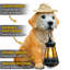 Solar Labrador Dog Garden Ornament