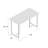 Leddy Tempered Glass Writing Desk