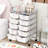 Milin 10 Drawer Storage Drawer with Locking Wheels-299059419